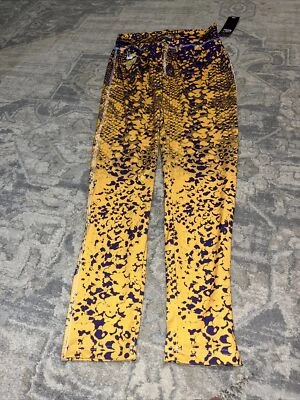 Nuevo Majestic Fan NFL Minnesota Viking Zubaz Leggings Pantalones Talla Mediana Para Mujer’s Foto 1 de 4