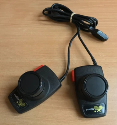 ATARI - 2x PADDLES  ** FREE POST AUS ** - Image 1 of 3
