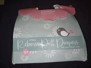 opened, 10 left, Paradise Galleries reborn diapers fits 18-22" dolls - Picture 1 of 5