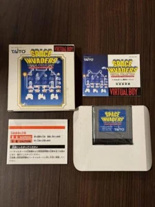 Space Invaders Virtual Collection Nintendo Virtual Boy VB Game Software with Box - Picture 1 of 6