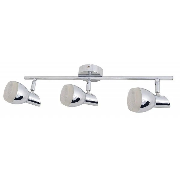 LED Deckenleuchte chrom 48x13x8cm 1140lm 3000K 15W 3-flammig Näve 1165142 - Bild 1 von 1