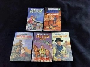 Western cowboy books - 5 Books All Hardback - (A Black Horse Western) - Picture 1 of 21