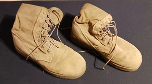 NUEVAS Botas de Combate VIBRAM Ejército Militar de EE. UU. Tostado Húmedo/Frío Para Hombres Talla 6.5W - Imagen 1 de 6