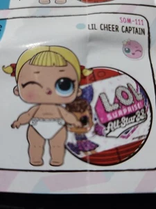 CHEER CAPTAIN LOL LIL SISTERS SOOO MINI SERIES Doll. new - Foto 1 di 2