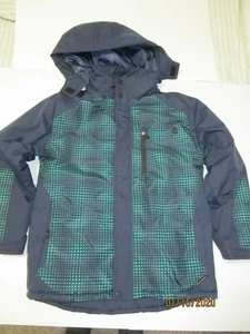 Hawke & Co Sport Performance Outerwear Dynamic Fiber Jacket Hoodded Youth 10/12 - Picture 1 of 10