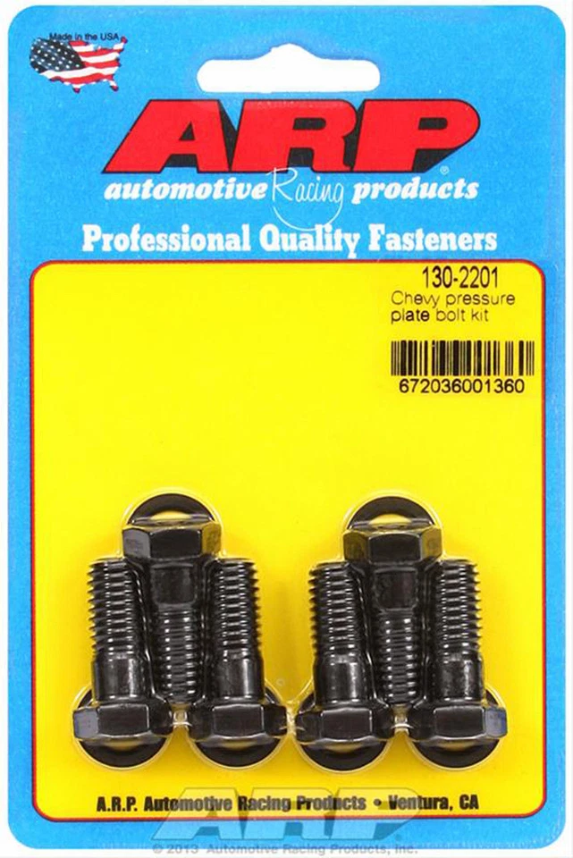 SBC BBC Corvette Trans Am Camaro Clutch Pressure Plate Bolts ARP - Image 1 of 1