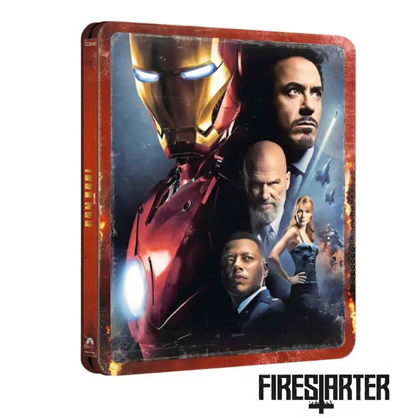 Iron Man - 4k UHD 2d Blu-ray UK Steelbook Marvel in Stock