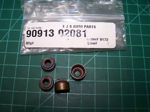 4 x 9091302081 Engine Exhaust Valve Stem Oil Seals fits 87-90 Toyota Tercel 1.5L - Picture 1 of 2
