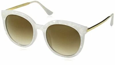 Gafas de sol audaces con montura cuadrada de gran tamaño y lentes planas con montura de cuerno 50 mm talla única Foto 1 de 4