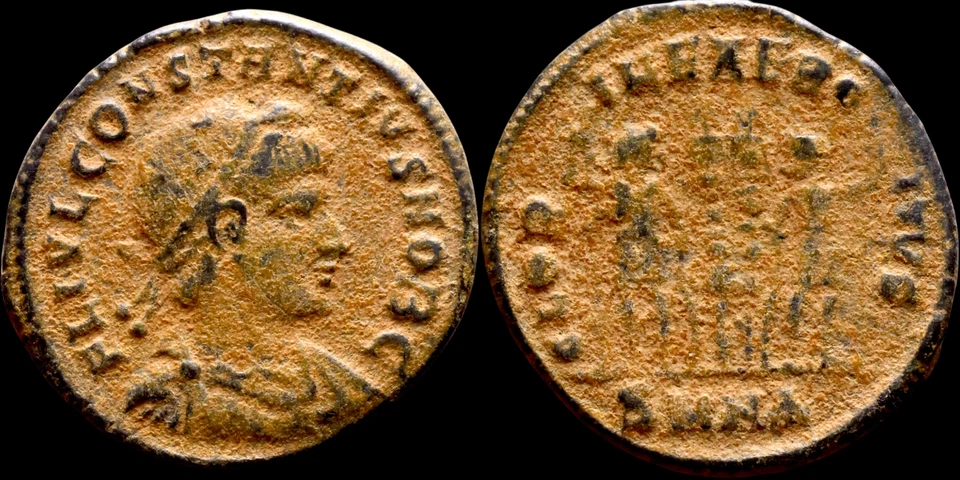 Constantius II Ancient Roman coin 324 - 361 AD Æ 18 mm. 2,20 gramm. #1109 - Image 1 of 1