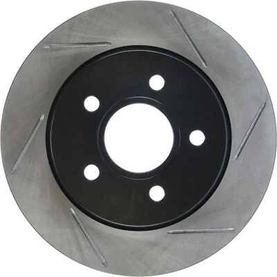 StopTech Rear Left Sport Slotted Brake Disc for 2012 - 2017 Ford Focus - Image 1 of 3