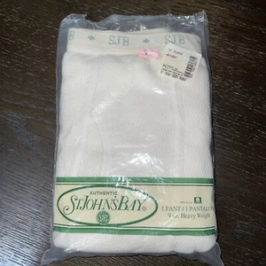 Vintage 90s St Johns Bay Long John Thermal Underwear Pants Drawers Mens XL - Picture 1 of 3