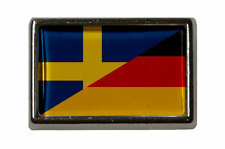 Pin Schweden-Deutschland Flaggenpin Anstecker Anstecknadel Fahne Flagge