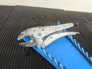 #az226 Snap On LP10WR 10" Curved Jaw locking pliers w/cutter - Picture 1 of 16