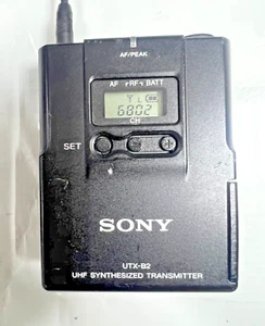 Sony UTX-B2 Ferq 794.125-805 .875MHz UHF Synthesized Transmitter No Mic - Picture 1 of 6