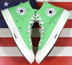 CONVERSE Chuck Taylor SAMPLE ALL-STAR 70 HI Illusion Green Shoe [160520C] Mens 9 - Picture 1 of 12