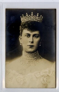 (Gc7788) Queen Mary of Teck, Extra Thick Panel Card c1911 - Picture 1 of 4