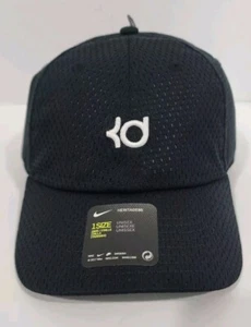 Nike KD Heritage86 Mesh Strapback Hat Black/White OSFM Unisex NEW BV3904-010 - Picture 1 of 5