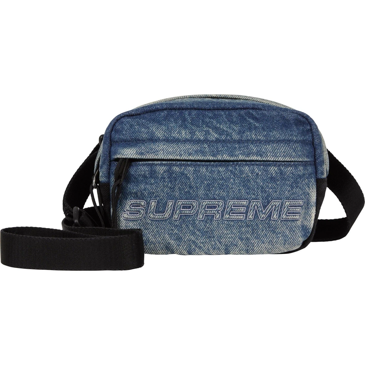 バッグ Supreme Denim Shoulder Bag \"Black\" Supreme Supreme Denim Mini Shoulder Bag (SS25) | Urban Outfitters