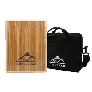 EastRock Travel Cajon Box Drum Flat Hand Drum Portable Wood Percussion Instru... - Picture 1 of 7