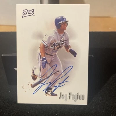 Jay Payton Signed 1995 Best #NNO Card Norfolk Tides Auto AU - Image 1 of 2