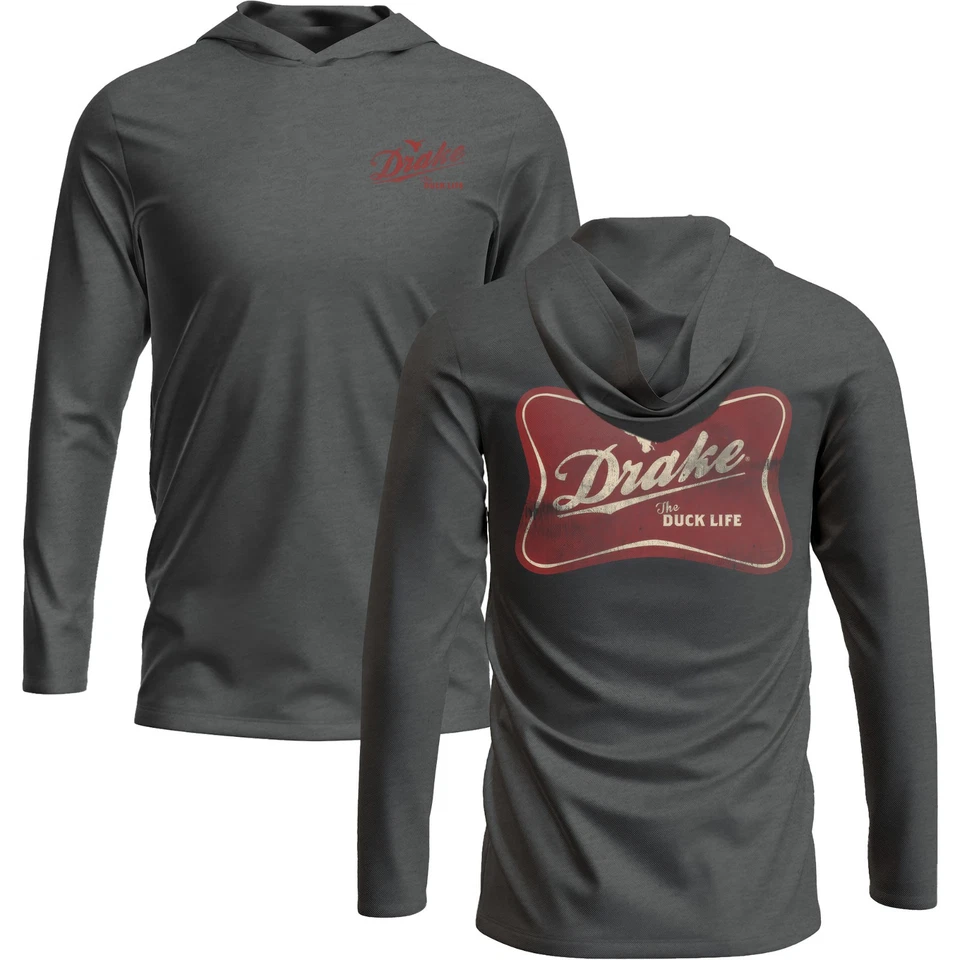 Drake Waterfowl Solid Drake Life Hoodie T-Shirt - Image 1 of 1
