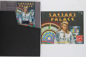 Caesars Palace W/Manual Nintendo NES Tested