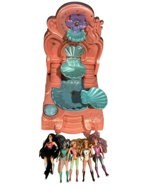She-Ra Crystal Falls Playset 1985 Mattel with 5 Dolls - Image 1 of 4