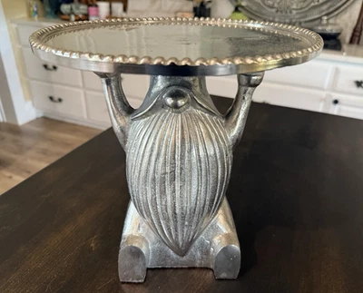 Portapaté/plantas Pottery Barn Metal Gnomo 10,5 pulgadas Foto 1 de 4