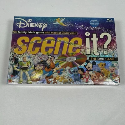 Disney Scene It? DVD Disney Trivia Board Game 1st Edition (Mattel, 2004) - Image 1 of 4