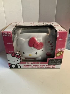 2013 Hello Kitty 2-Scheiben Breitschlitz Toaster - Neu im Karton - KT5211 - Sanrio LESEN - Bild 1 von 9
