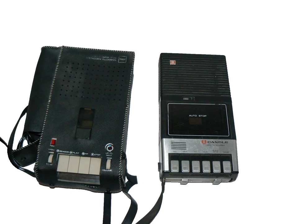 Lote de grabadoras de casete vintage - COMO ESTÁN, piezas o reparación - sin probar / sin alimentación Foto 1 de 4