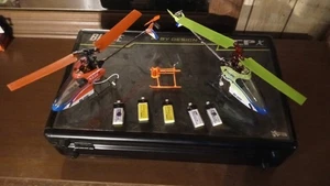 2X Blade mCPX V2 Bind And Fly BNF Micro Helicopters Heli with Case - Picture 1 of 6