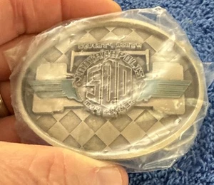 NOS 1993 Indianapolis 500 Pewter Event Gürtelschnalle 165 of 500 Limited Edition 8 - Bild 1 von 2