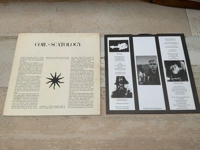 Coil SCATOLOGY VINYL LP FORCE & FORM 1984 THROBBING GRISTLE PSYCHIC TV J BALANCE Foto 1 de 4