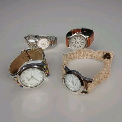 Ladies Wristwatch Lot Of 4 Random Brands Analog Quartz Gossip Watch-it "WORKING" - Image 1 of 4