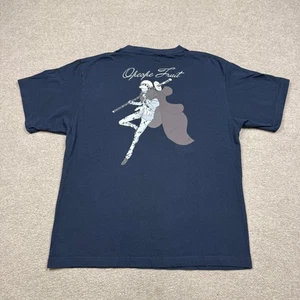 ONE PIECE x GU Trafalgar Law Men's Shirt Size M Blue Short Sleeve Anime Tee - Picture 1 of 10