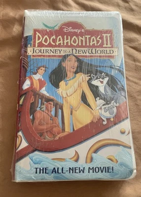 Pocahontas II: Journey To A New World (VHS, 1998) SEALED - Image 1 of 4