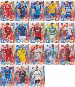 Match Attax EXTRA 15/16 2015 2016 - Captain 2nd Choose Bundesliga 545-562