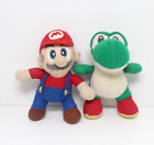 Super Mario World - 4" Mario & Yoshi Vintage Nintendo Plüschset (Toysite, 1997)