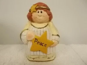 Eddie Walker Midwest Angel Peace Star Christmas Holiday Figurine Statue - Picture 1 of 5