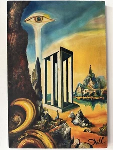 SALVADOR DALÍ OIL ON CANVAS SIGNED AND SEALED MEASURES 40CM X 60CM - Picture 1 of 6