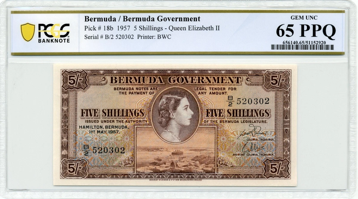 1957 Bermudian Paper Money for sale | eBay