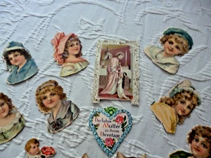 Glanzbilder alt, Poesiealbum Albumbilder Sprüche rar für Sammler - Bild 1 von 4