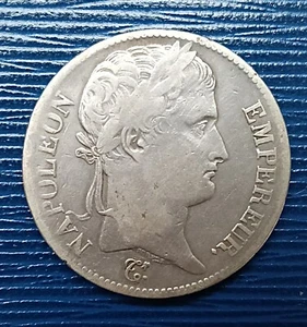 5 Francs Napoleon 1813 A Argent - Foto 1 di 2