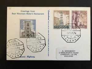 ESPAÑA 1974 A.M.B Express Valencia (TPO) Matastal en Postal (R82) - Imagen 1 de 2