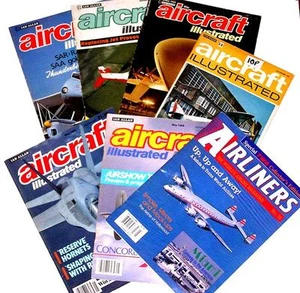 MAGAZINES BACK ISSUES Aviation AEROPLANE MONTHLY WINGSPAN INTERNATIONAL SET 4 - Picture 1 of 1
