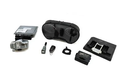 AUDI A3 2016 (8V) 1,8 L CNSB motor turbo ecm bcm módulo inmovilizador juego de llaves de bloqueo Foto 1 de 4