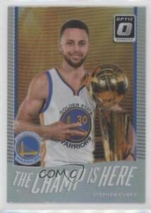 2017 Panini Donruss Optic The Champ is Here Holo Silver Prizm Stephen Curry #5