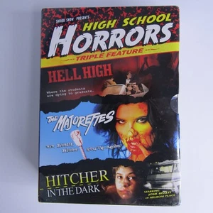 High School Horrors Triple Feature Box Set Majorettes Hell High Hitcher 3 DVDs - Picture 1 of 7
